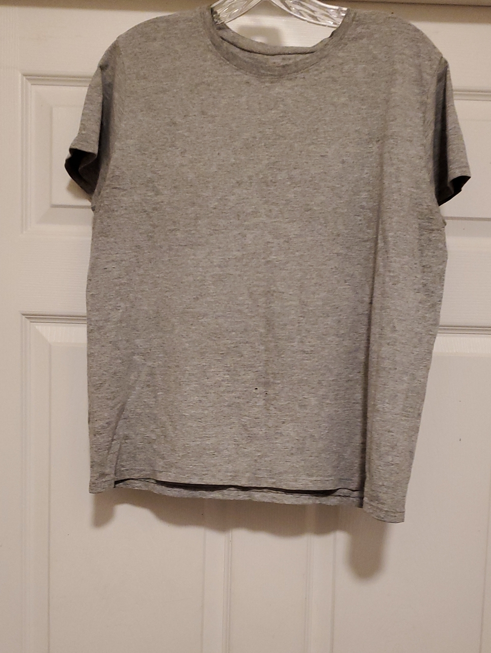 nextwomans Light Grey Crew Neck Short Sleeve Tee